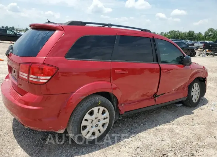 DODGE JOURNEY SE 2016 vin 3C4PDCAB4GT247863 from auto auction Copart