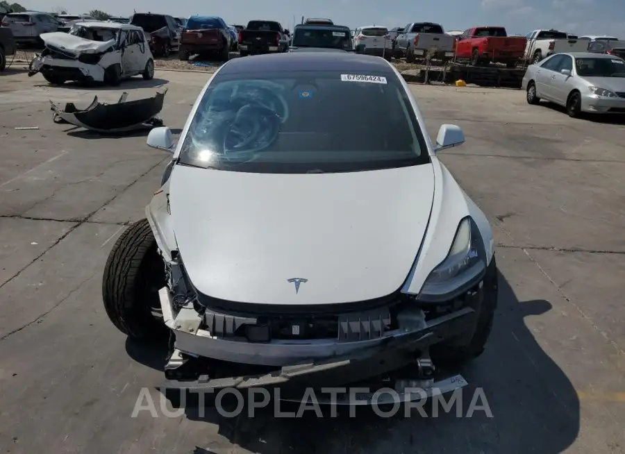 TESLA MODEL 3 2018 vin 5YJ3E1EA0JF009161 from auto auction Copart