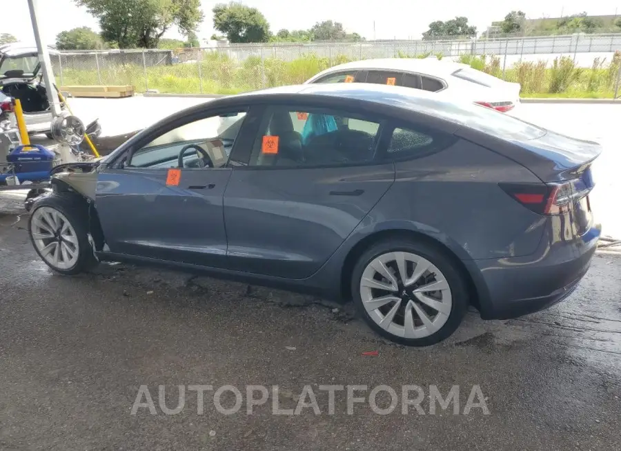 TESLA MODEL 3 2022 vin 5YJ3E1EA2NF372468 from auto auction Copart