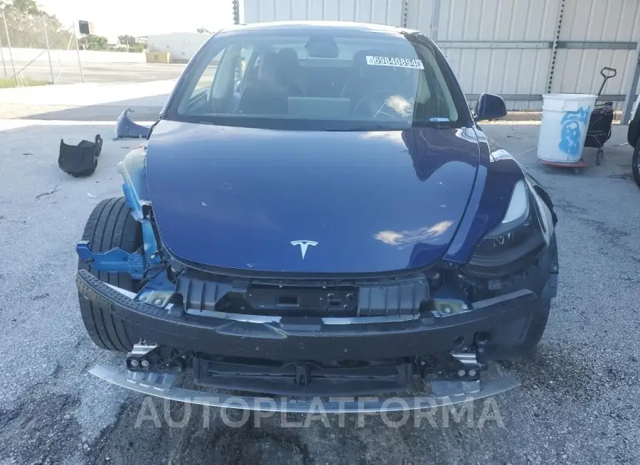 TESLA MODEL 3 2023 vin 5YJ3E1EA5PF448252 from auto auction Copart