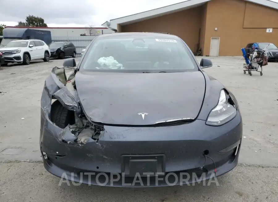 TESLA MODEL 3 2018 vin 5YJ3E1EA7JF060589 from auto auction Copart