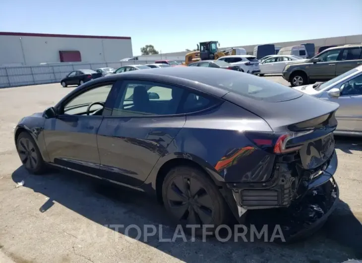 TESLA MODEL 3 2024 vin 5YJ3E1EA7RF718648 from auto auction Copart