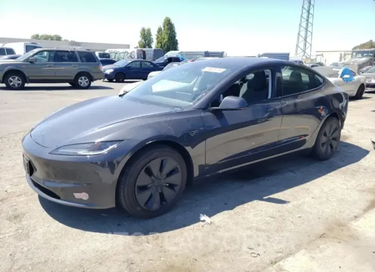 TESLA MODEL 3 2024 vin 5YJ3E1EA7RF718648 from auto auction Copart