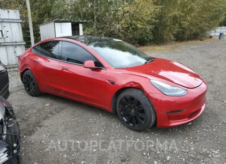 TESLA MODEL 3 2021 vin 5YJ3E1EB1MF060195 from auto auction Copart