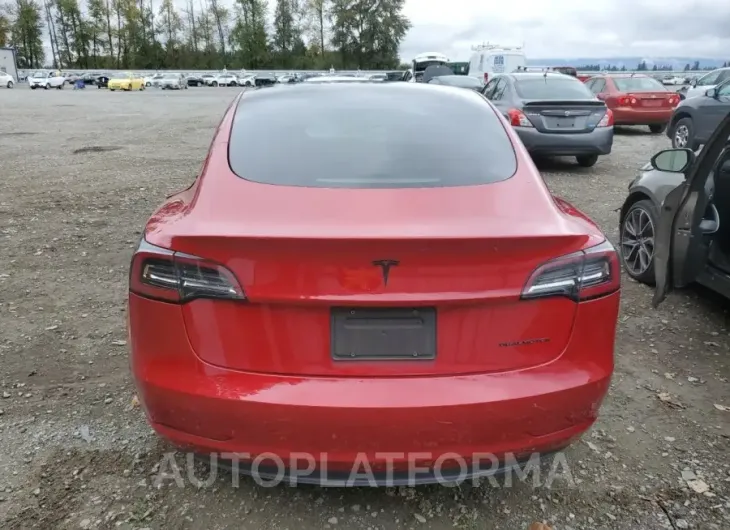 TESLA MODEL 3 2021 vin 5YJ3E1EB1MF060195 from auto auction Copart