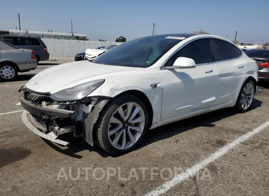 TESLA MODEL 3 2019 vin 5YJ3E1EB2KF498527 from auto auction Copart