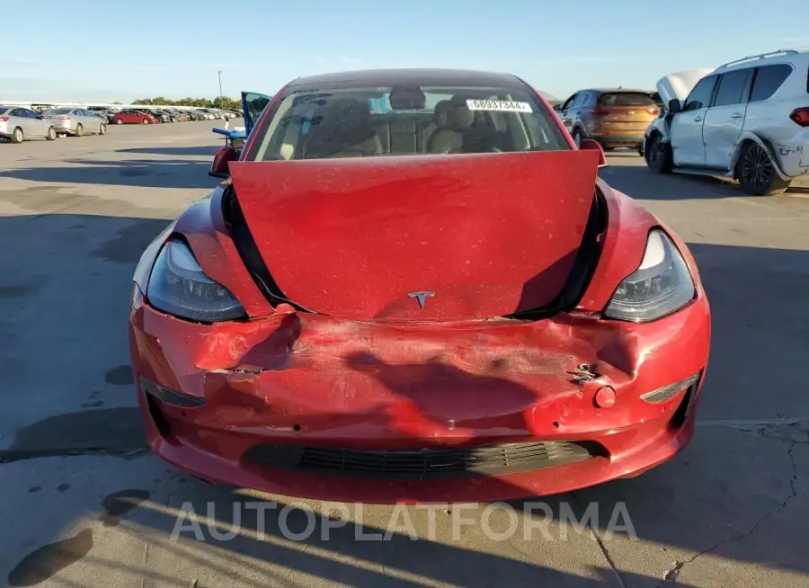 TESLA MODEL 3 2022 vin 5YJ3E1EB3NF305144 from auto auction Copart