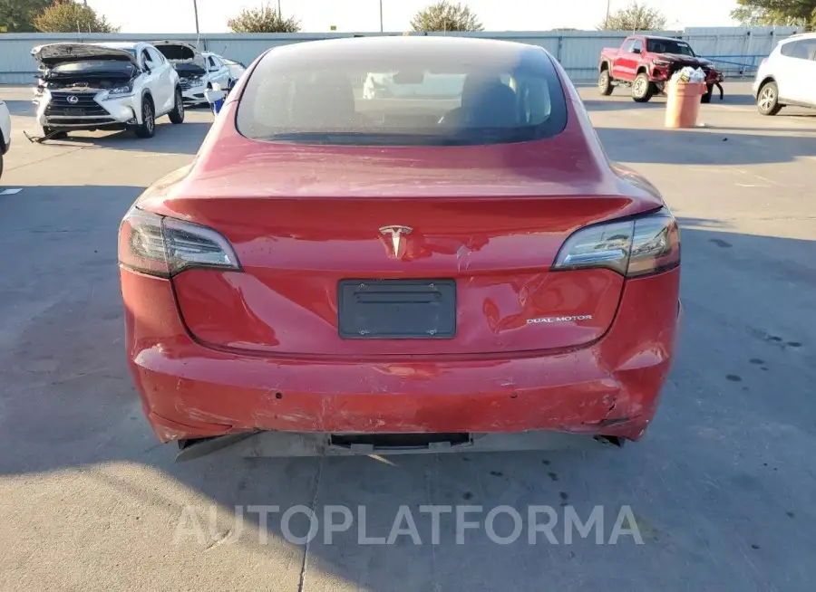 TESLA MODEL 3 2022 vin 5YJ3E1EB3NF305144 from auto auction Copart