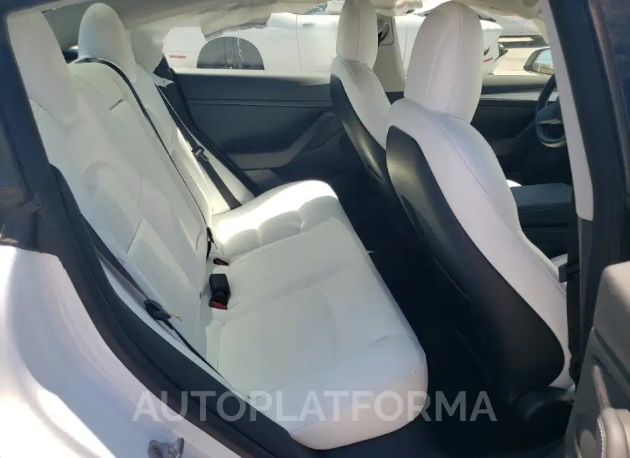 TESLA MODEL 3 2022 vin 5YJ3E1EB6NF270308 from auto auction Copart