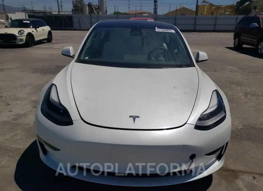 TESLA MODEL 3 2022 vin 5YJ3E1EB6NF270308 from auto auction Copart