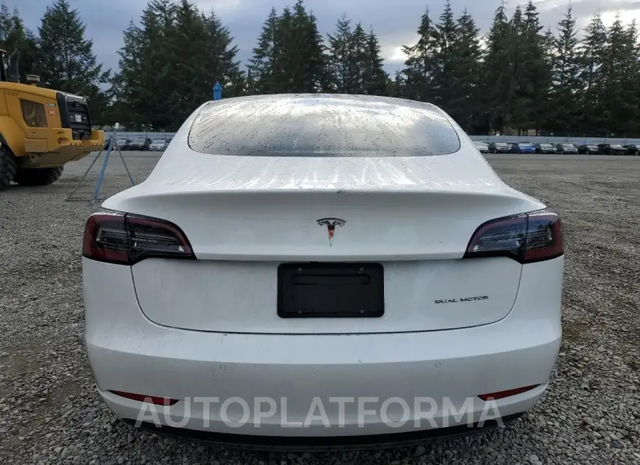 TESLA MODEL 3 2021 vin 5YJ3E1EB7MF999027 from auto auction Copart