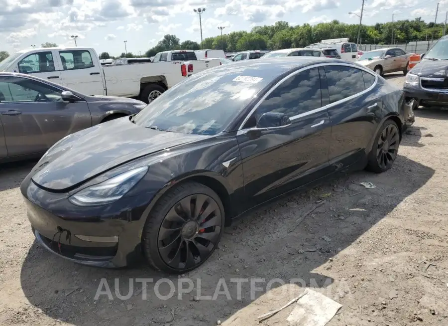 TESLA MODEL 3 2019 vin 5YJ3E1EBXKF367362 from auto auction Copart