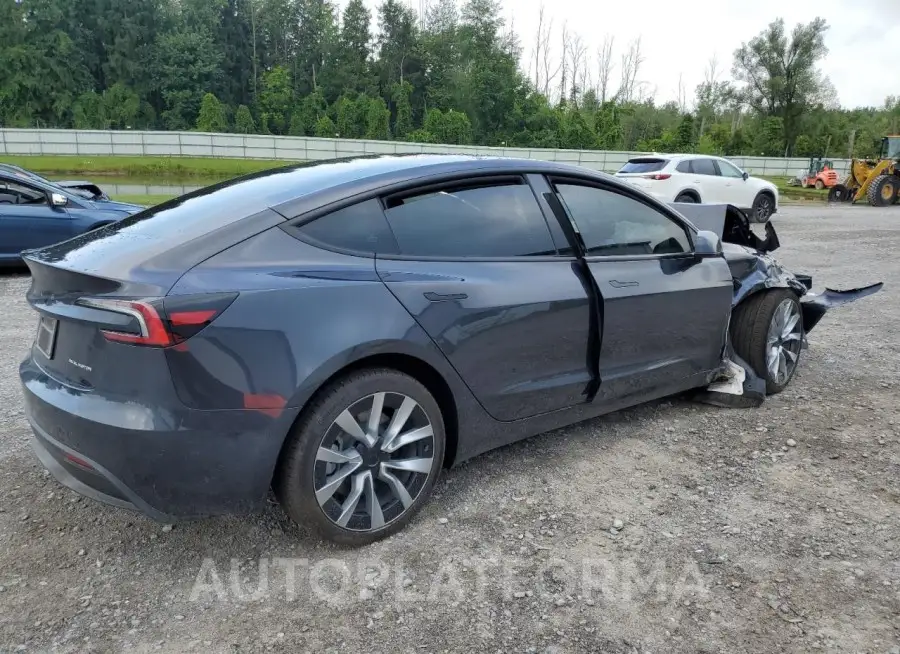 TESLA MODEL 3 2024 vin 5YJ3E1EBXRF766346 from auto auction Copart