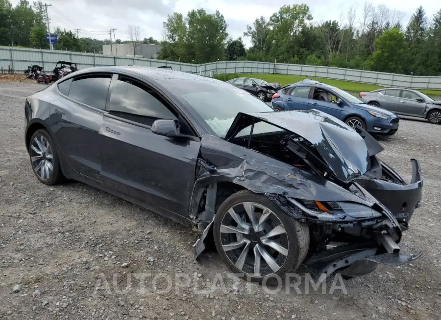 TESLA MODEL 3 2024 vin 5YJ3E1EBXRF766346 from auto auction Copart