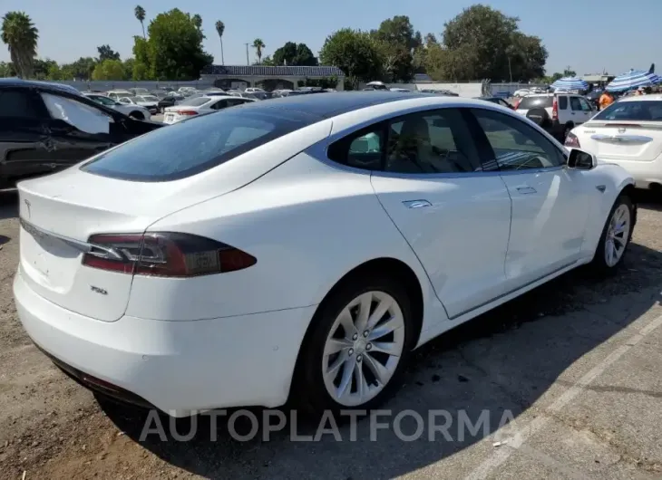 TESLA MODEL S 2016 vin 5YJSA1E25GF155967 from auto auction Copart