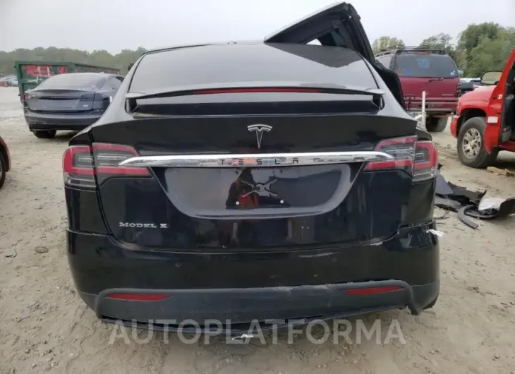 TESLA MODEL X 2017 vin 5YJXCAE2XHF045997 from auto auction Copart