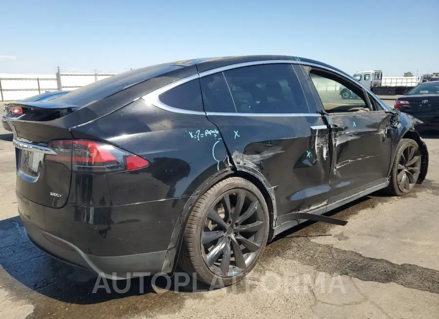 TESLA MODEL X 2017 vin 5YJXCBE21HF068347 from auto auction Copart