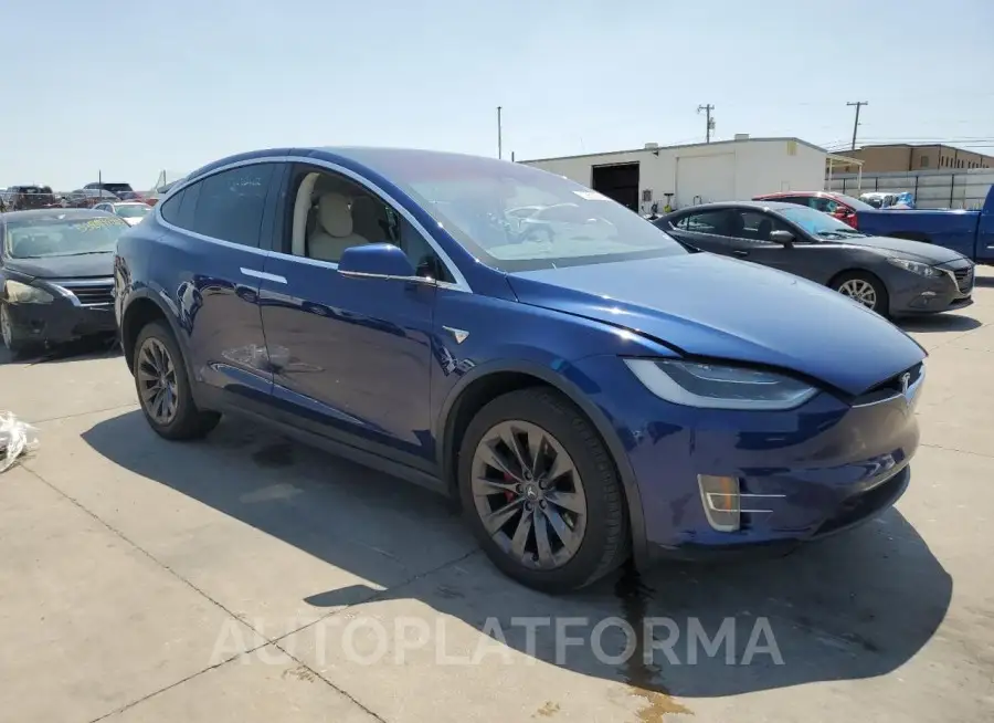 TESLA MODEL X 2017 vin 5YJXCDE47HF062727 from auto auction Copart