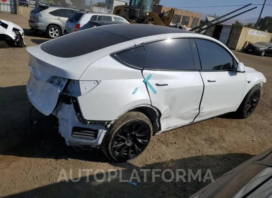 TESLA MODEL Y 2021 vin 5YJYGDEE0MF275109 from auto auction Copart