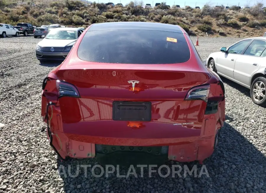 TESLA MODEL Y 2021 vin 5YJYGDEE3MF114981 from auto auction Copart