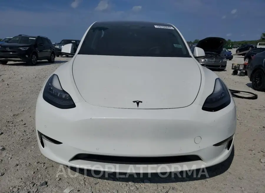 TESLA MODEL Y 2021 vin 5YJYGDEE6MF188198 from auto auction Copart