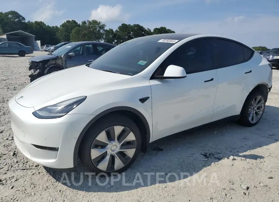 TESLA MODEL Y 2021 vin 5YJYGDEE6MF188198 from auto auction Copart