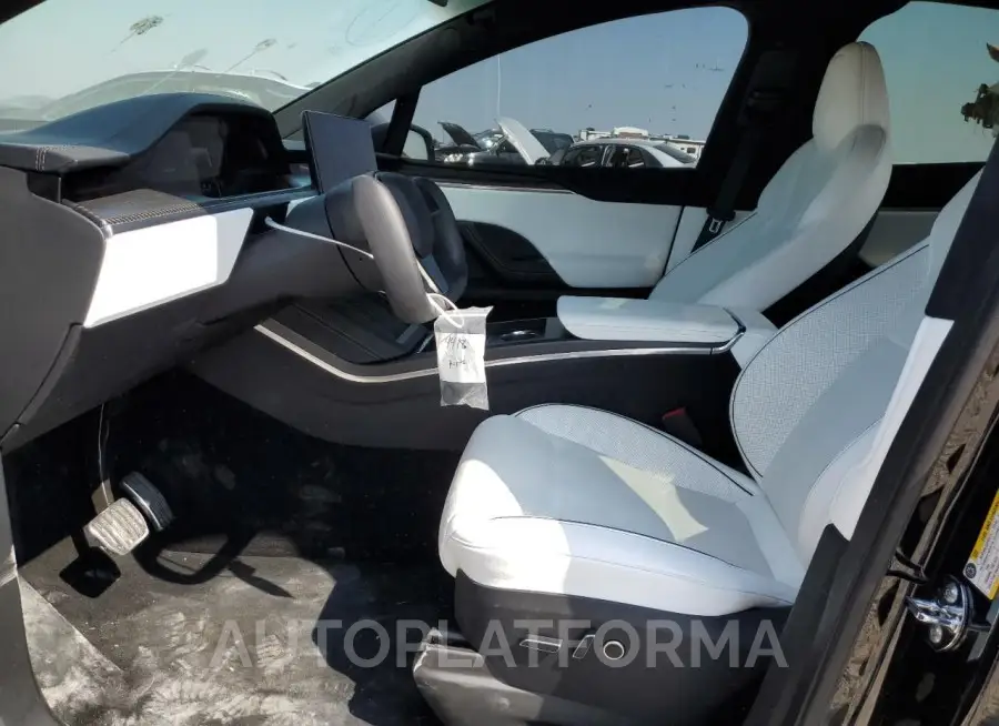 TESLA MODEL X 2022 vin 7SAXCBE65NF341016 from auto auction Copart