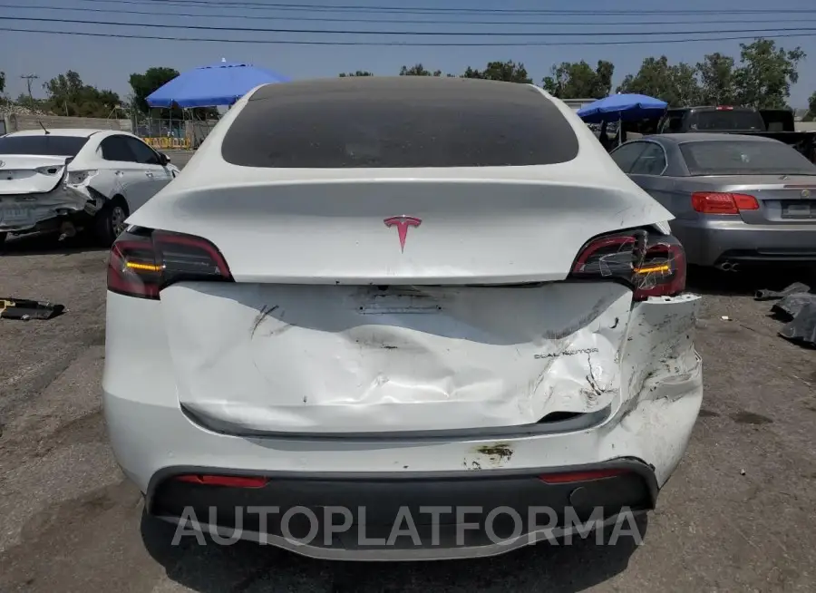 TESLA MODEL Y 2023 vin 7SAYGAEE0PF586447 from auto auction Copart