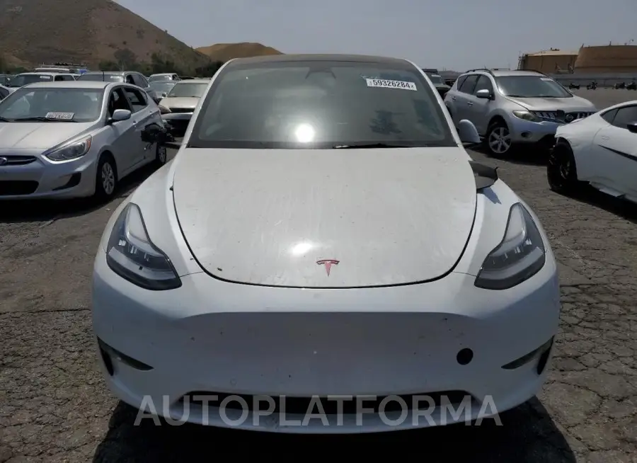 TESLA MODEL Y 2023 vin 7SAYGAEE0PF586447 from auto auction Copart