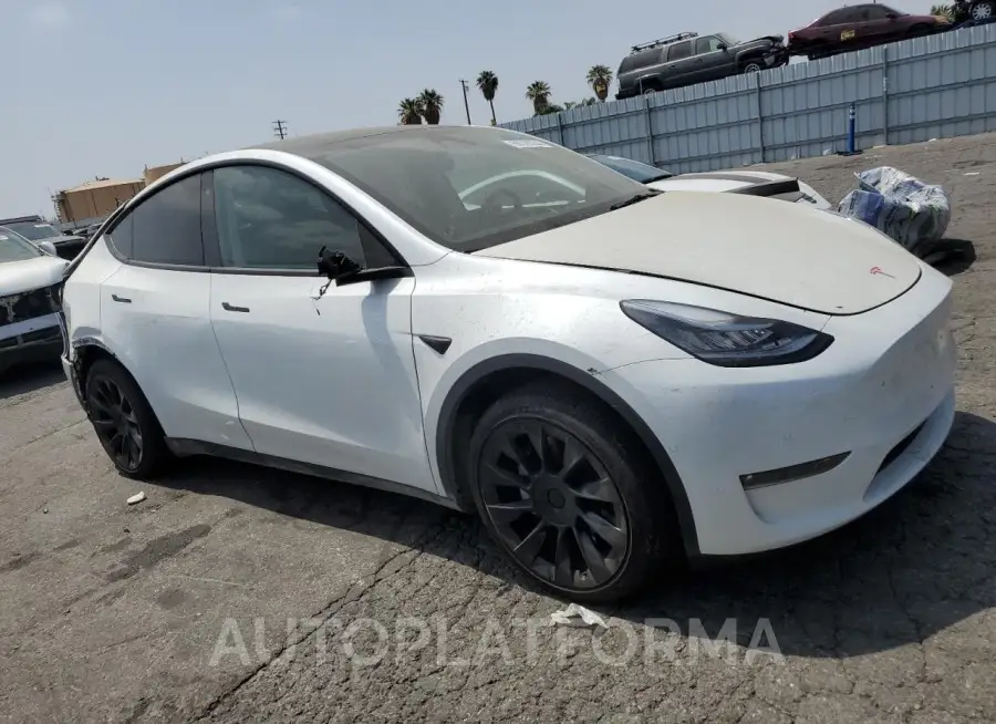 TESLA MODEL Y 2023 vin 7SAYGAEE0PF586447 from auto auction Copart