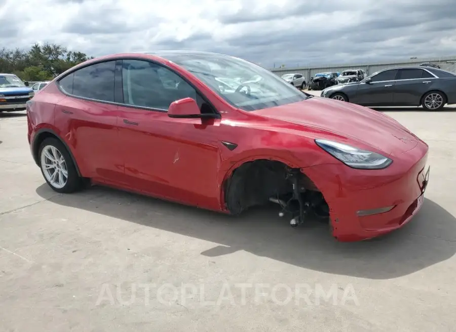 TESLA MODEL Y 2022 vin 7SAYGDEE3NA002036 from auto auction Copart