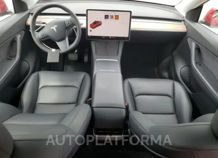 TESLA MODEL Y 2022 vin 7SAYGDEE3NA002036 from auto auction Copart