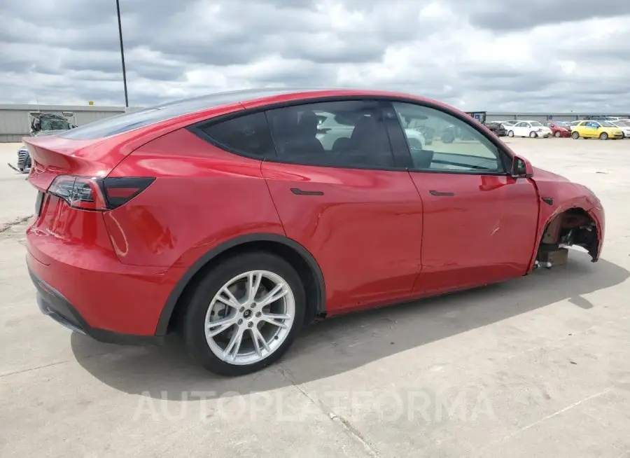 TESLA MODEL Y 2022 vin 7SAYGDEE3NA002036 from auto auction Copart