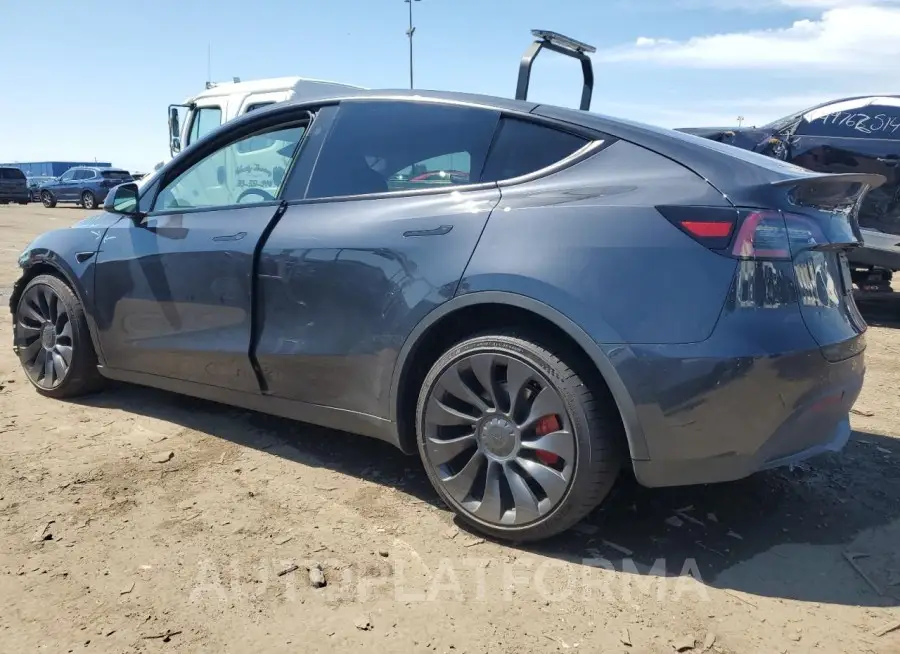 TESLA MODEL Y 2024 vin 7SAYGDEF3RF039900 from auto auction Copart