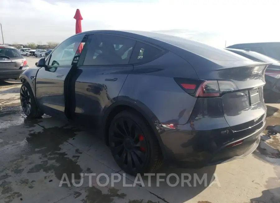 TESLA MODEL Y 2023 vin 7SAYGDEF8PF883413 from auto auction Copart