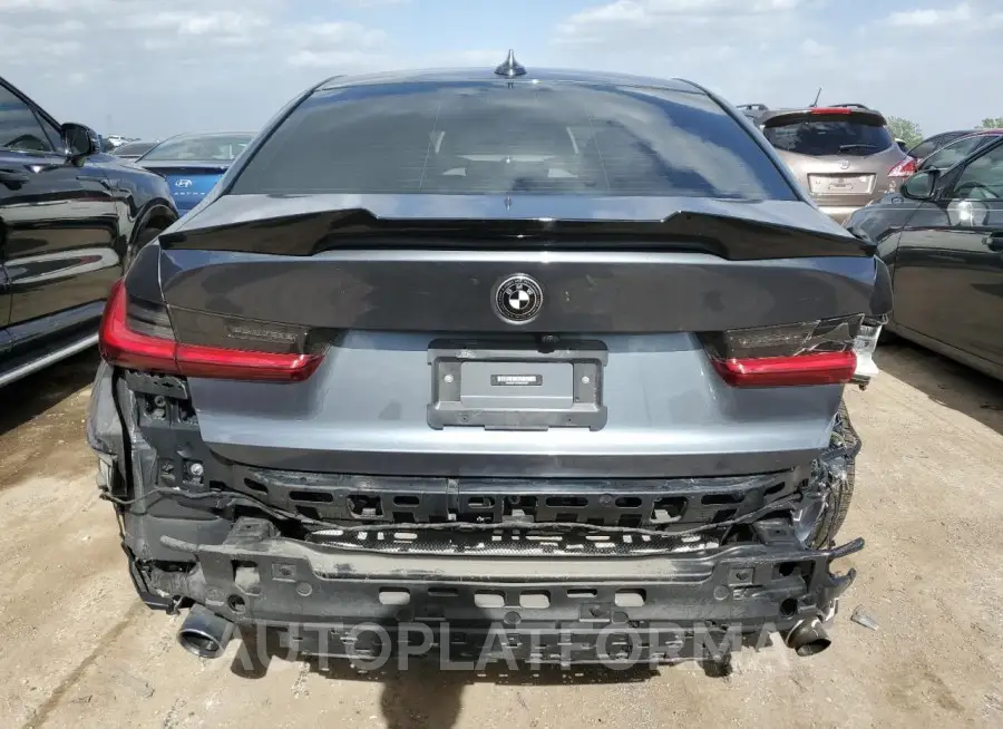 BMW 330XI 2022 vin 3MW5R7J07N8C52597 from auto auction Copart