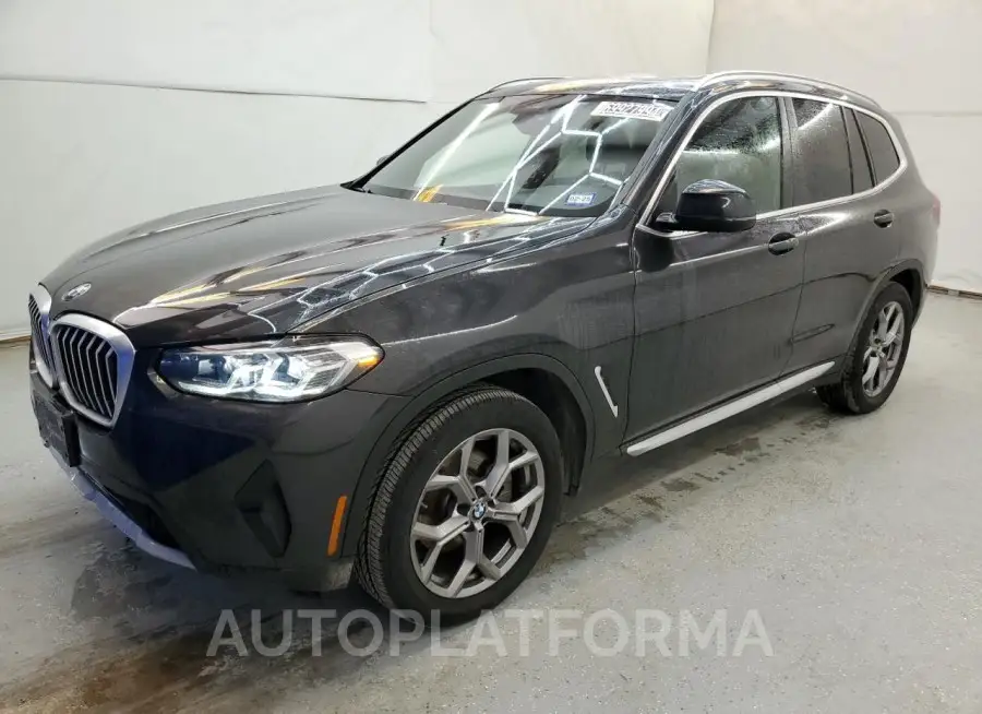 BMW X3 SDRIVE3 2024 vin 5UX43DP01R9V76791 from auto auction Copart