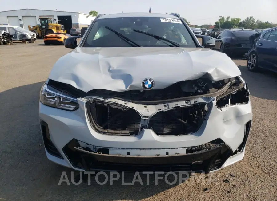 BMW X4 M40I 2022 vin 5UX43DT04N9K73391 from auto auction Copart