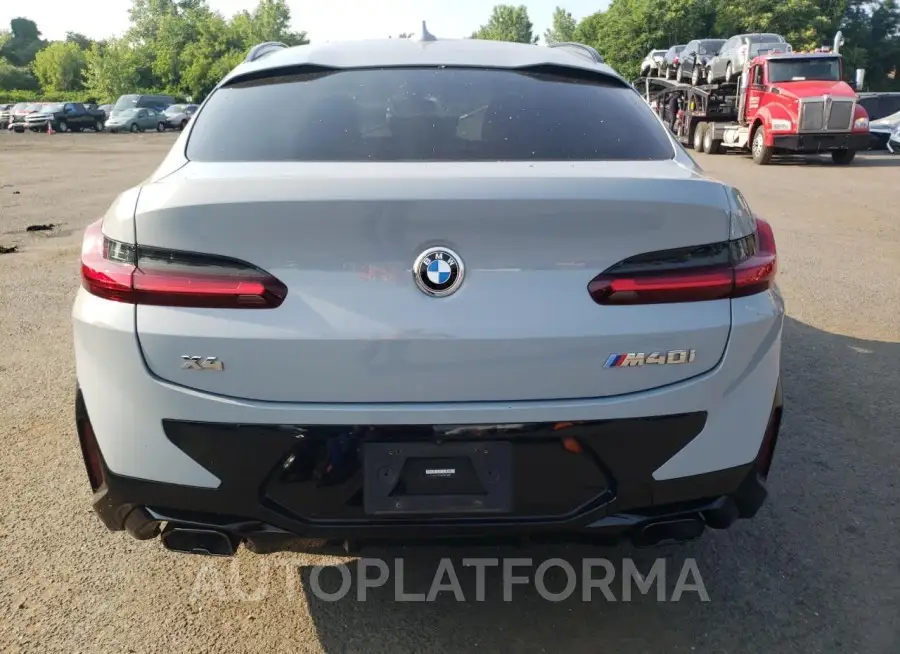 BMW X4 M40I 2022 vin 5UX43DT04N9K73391 from auto auction Copart