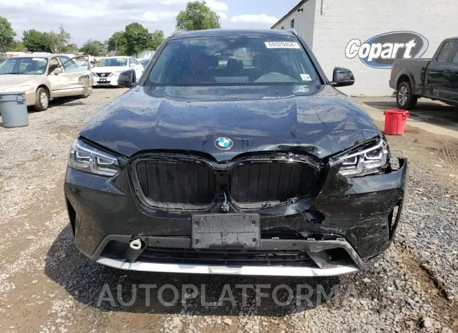 BMW X3 XDRIVE3 2023 vin 5UX53DP08P9T00108 from auto auction Copart