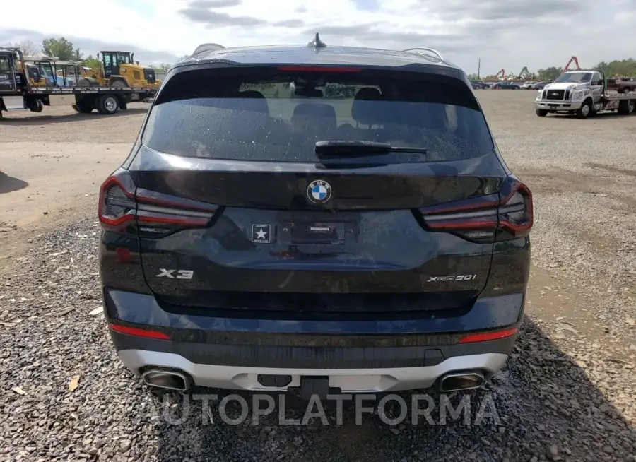 BMW X3 XDRIVE3 2023 vin 5UX53DP08P9T00108 from auto auction Copart