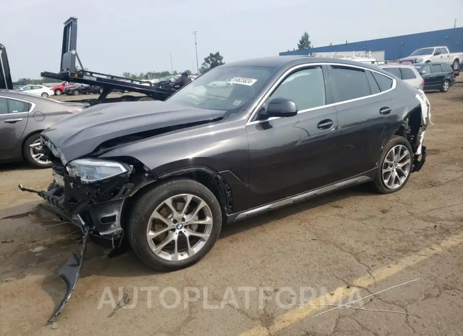 BMW X6 XDRIVE4 2021 vin 5UXCY6C08M9D78221 from auto auction Copart