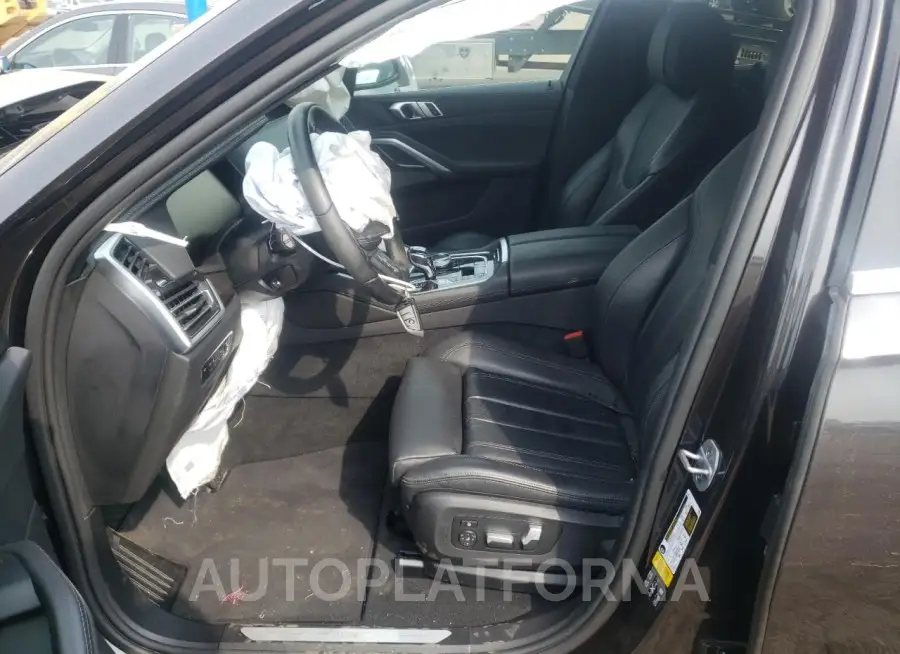 BMW X6 XDRIVE4 2021 vin 5UXCY6C08M9D78221 from auto auction Copart