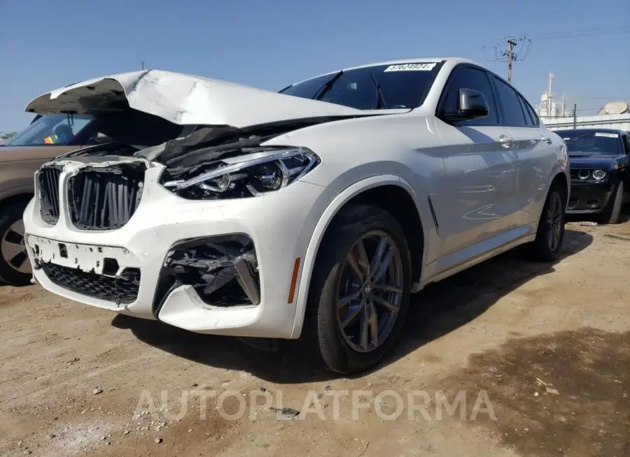 BMW X4 M40I 2019 vin 5UXUJ5C59KLJ63166 from auto auction Copart