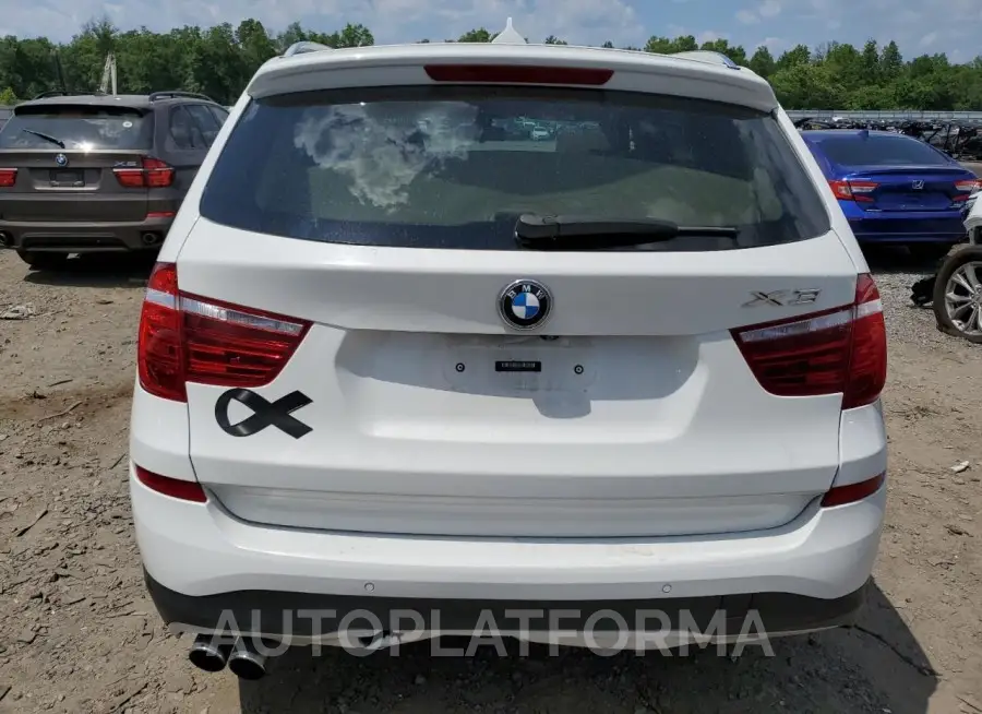 BMW X3 XDRIVE2 2017 vin 5UXWX9C38H0W70986 from auto auction Copart