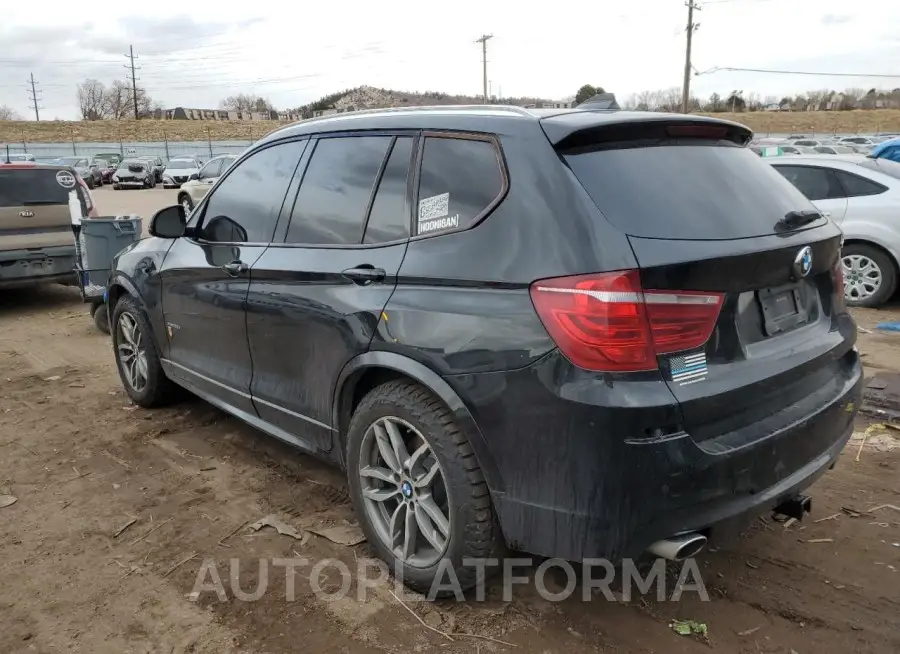 BMW X3 XDRIVE2 2015 vin 5UXWY3C51F0F83622 from auto auction Copart