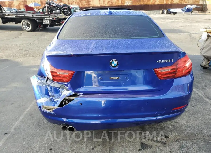 BMW 428 I 2015 vin WBA3N7C52FK222869 from auto auction Copart