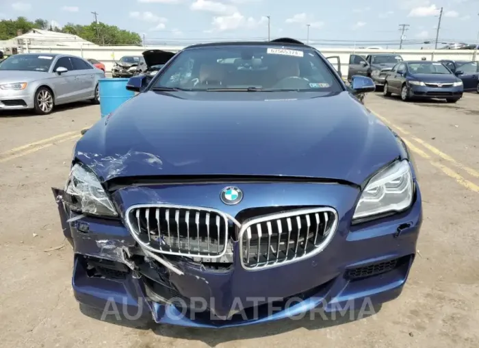 BMW 640 XI 2017 vin WBA6F3C55HD994681 from auto auction Copart