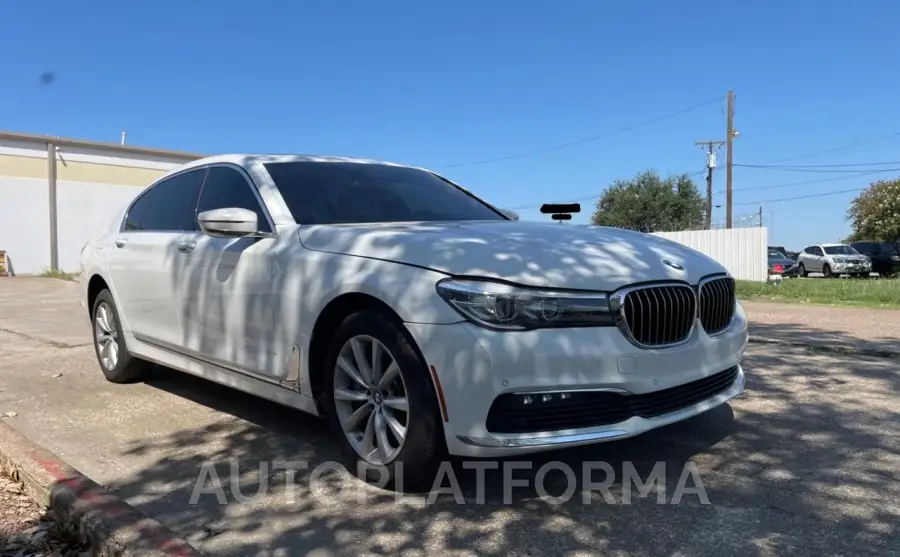 BMW 740 I 2018 vin WBA7E2C50JG742505 from auto auction Copart