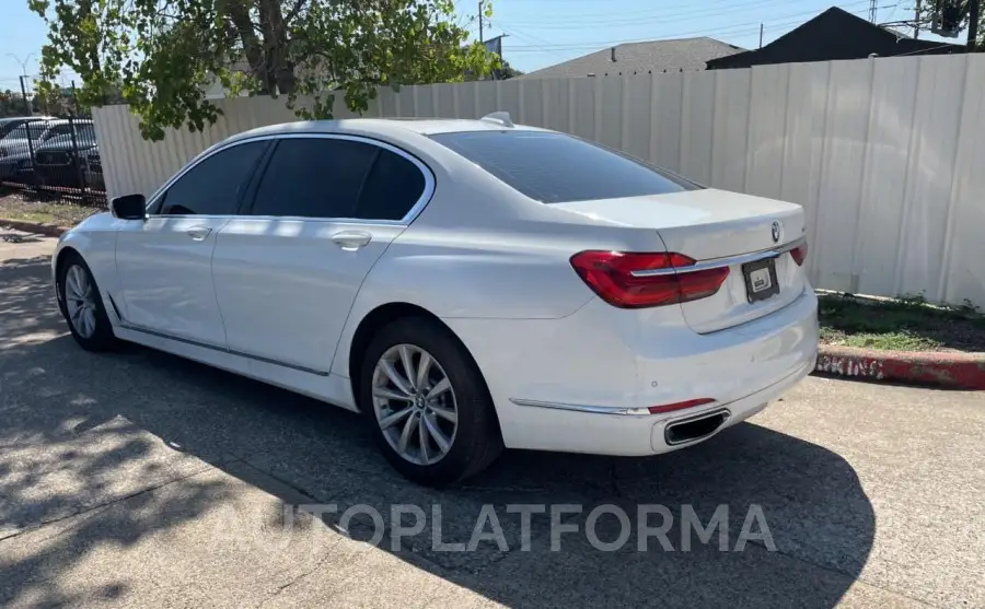 BMW 740 I 2018 vin WBA7E2C50JG742505 from auto auction Copart